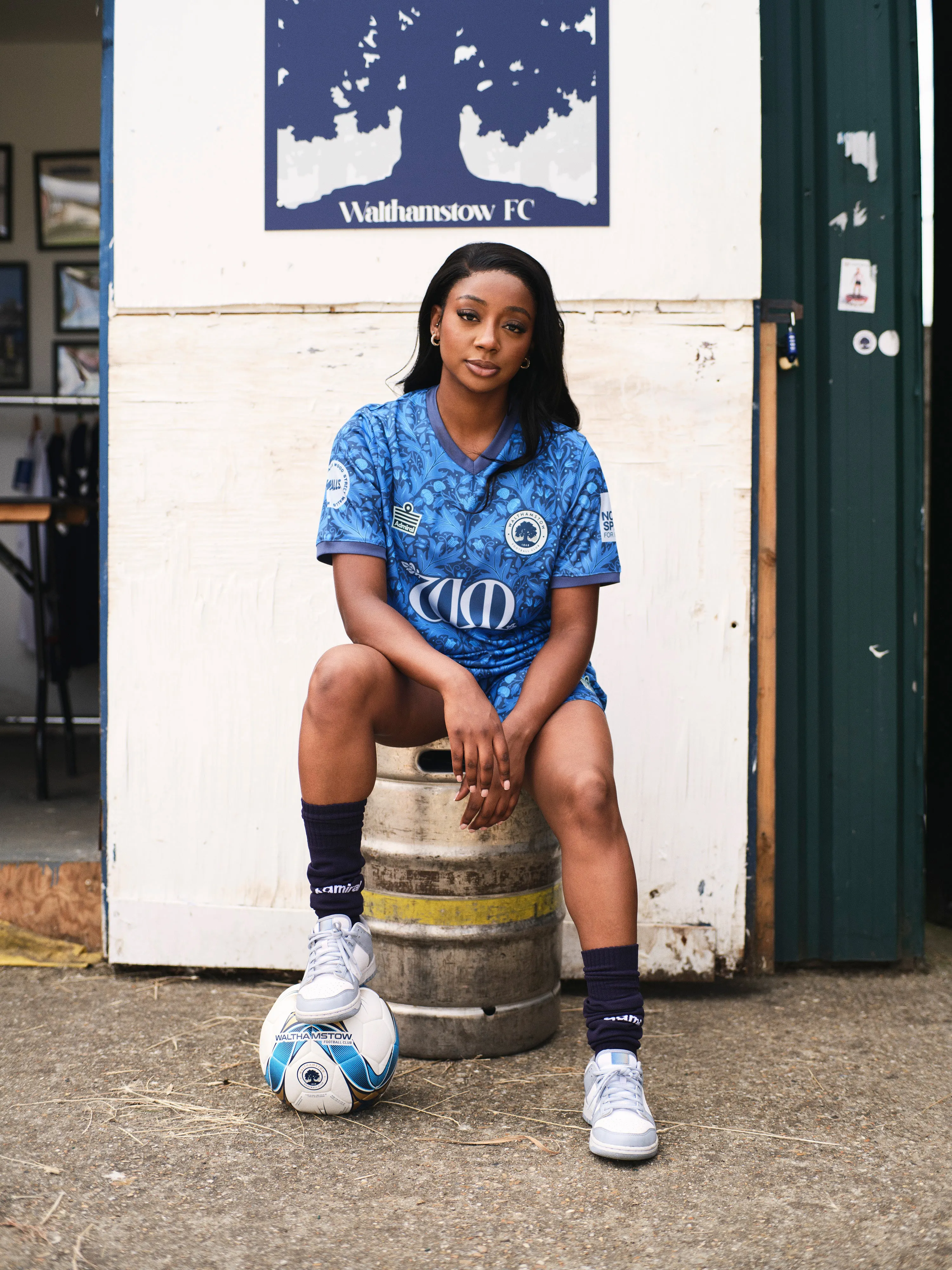 Walthamstow FC x William Morris Gallery Football Home Shorts
