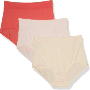 Warner's Women's Blissful Benefits Breathable Moisture-Wicking Microfiber Brief Rs4963w