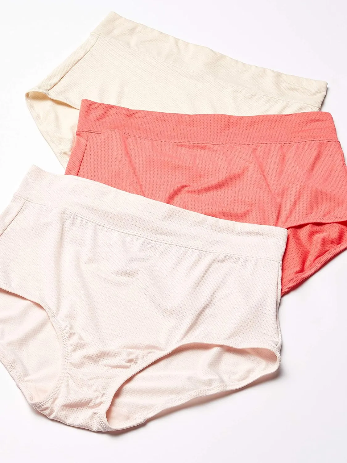 Warner's Women's Blissful Benefits Breathable Moisture-Wicking Microfiber Brief Rs4963w