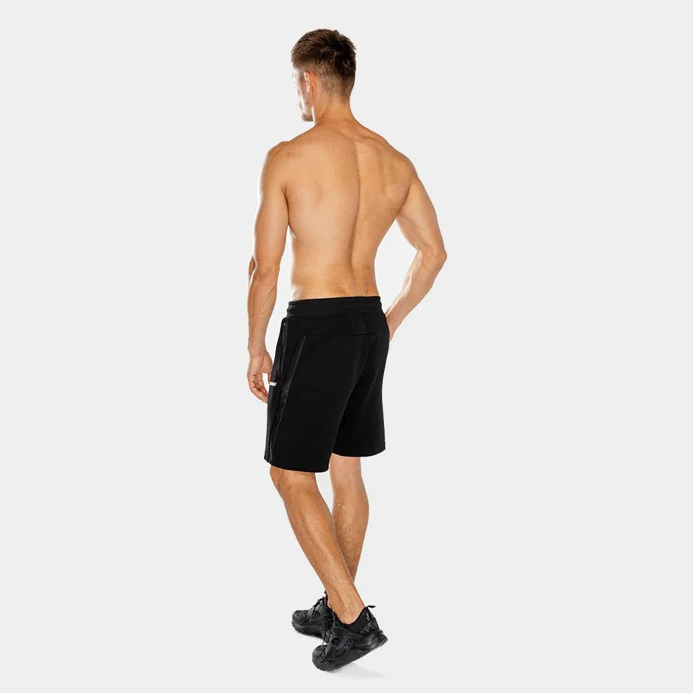 Warrior Panel Shorts - Black