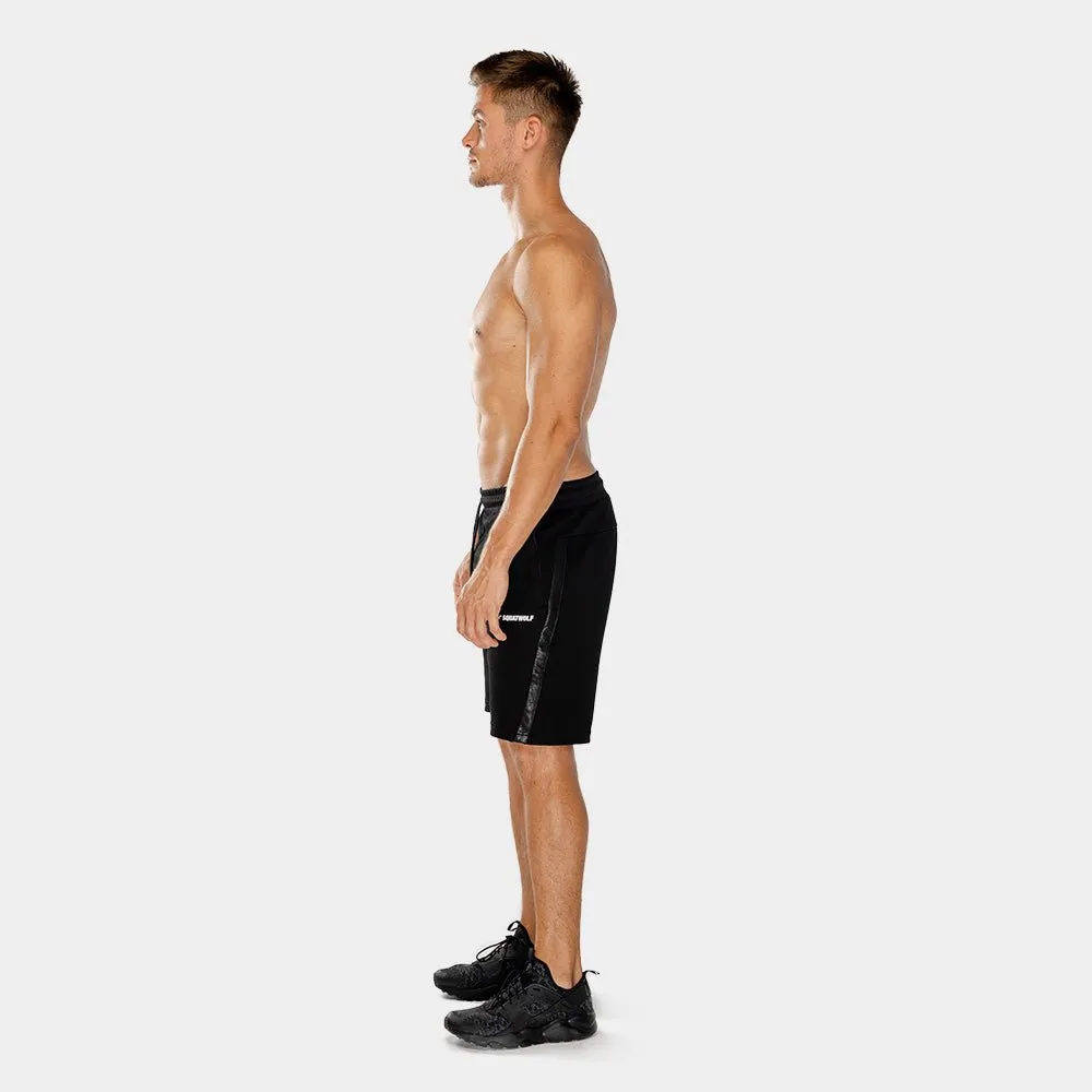 Warrior Panel Shorts - Black