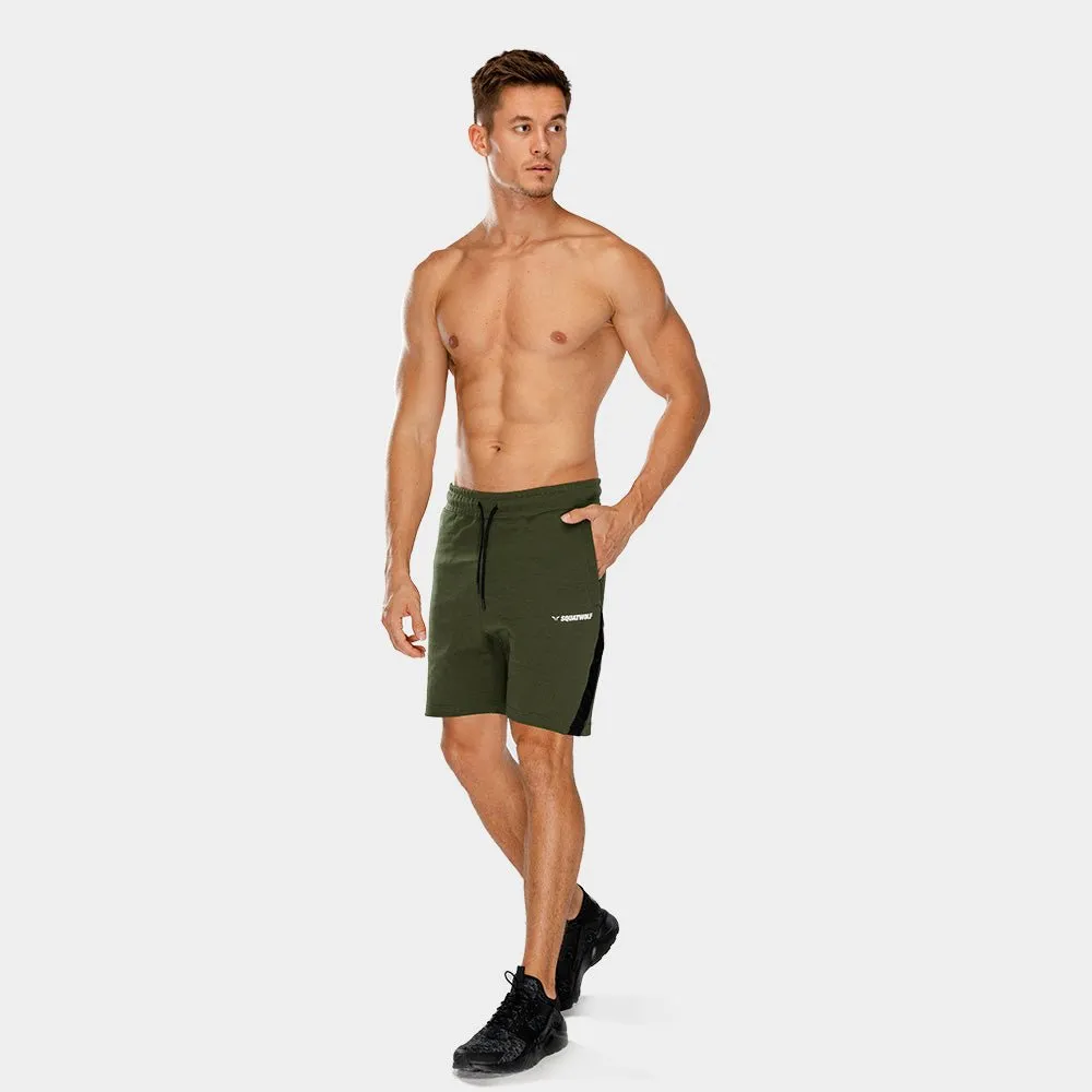 Warrior Panel Shorts - Olive