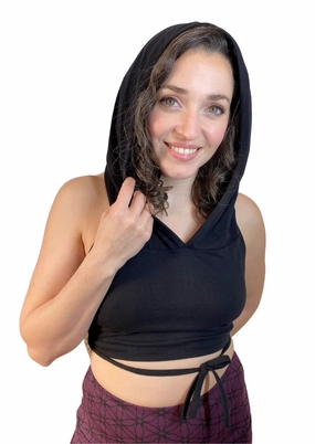 Warrior Crop Top Soft Cotton Blend Eco Friendly Material