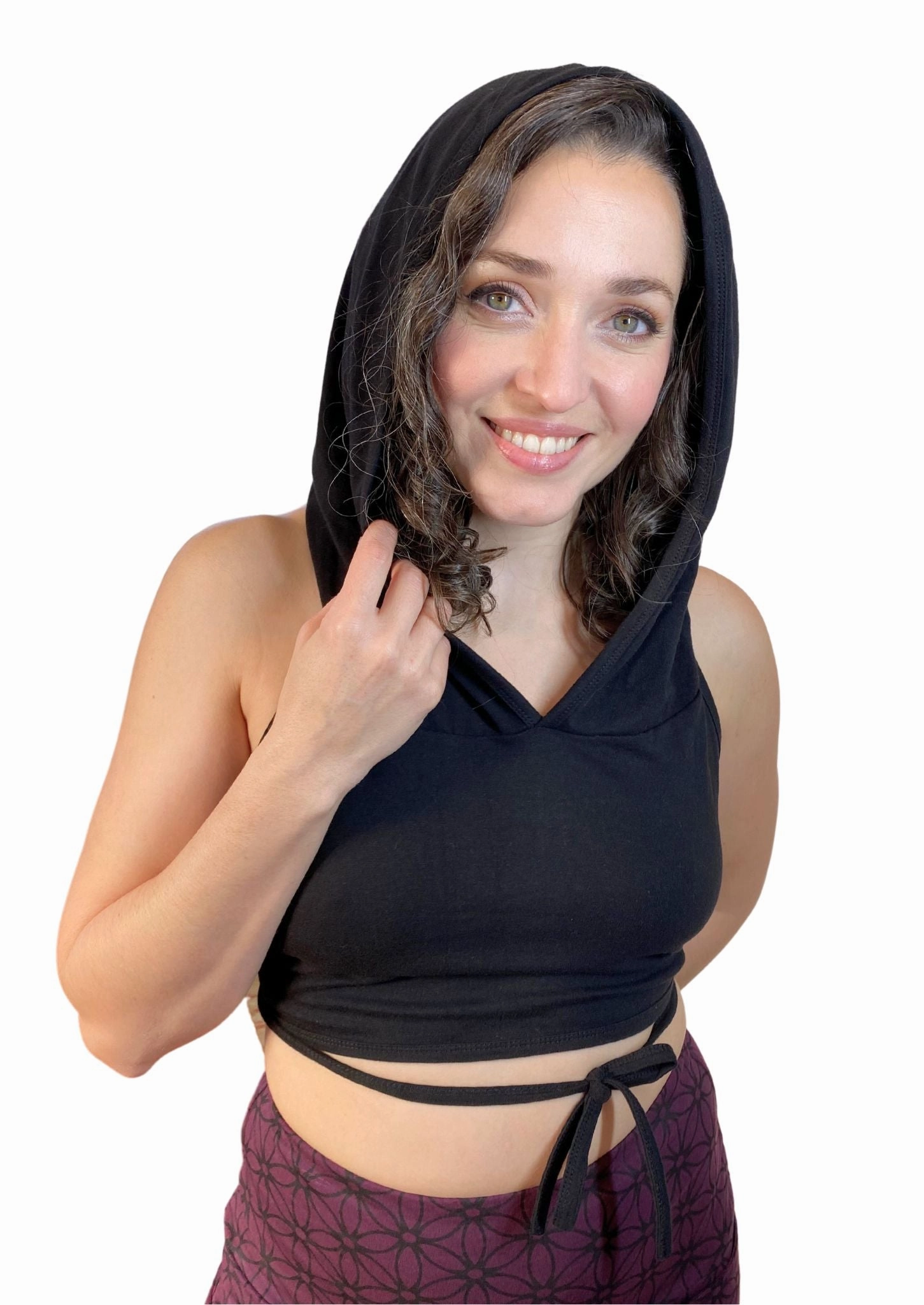 Warrior Crop Top Soft Cotton Blend Eco Friendly Material
