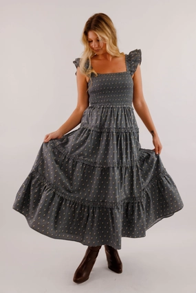 Trust Me On This Midi Dress Ankle-length Petite Chic