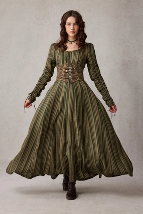Classic Crewneck Design Relaxed Tee Crystal 17 | Victorian maxi linen dress