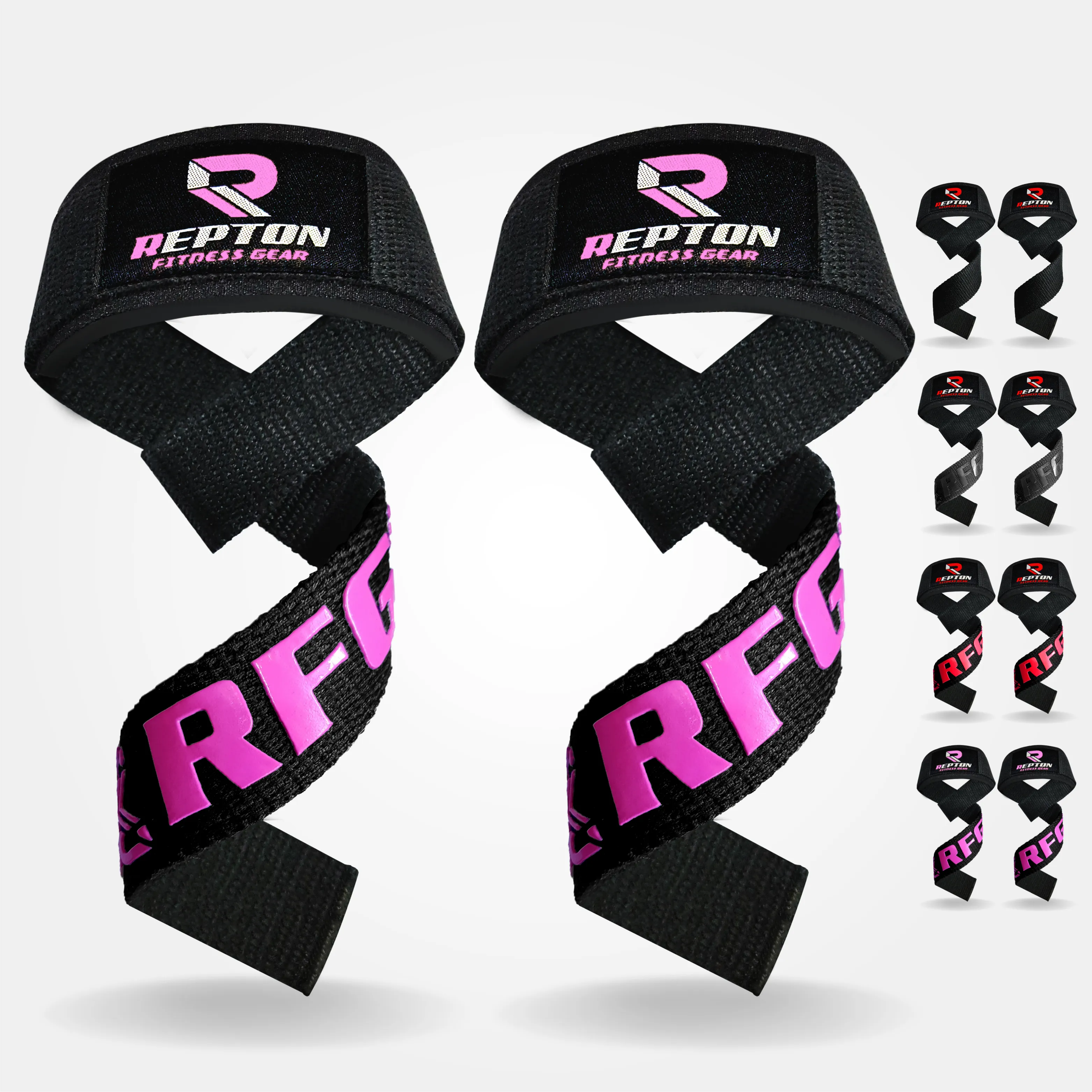 Weight Lifting Straps, Powerlifting Deadlifting, Anti Slip 60CM Hand Bar Grip, 5MM Neoprene Wrist Support, for Heavy Duty Bodybuilding