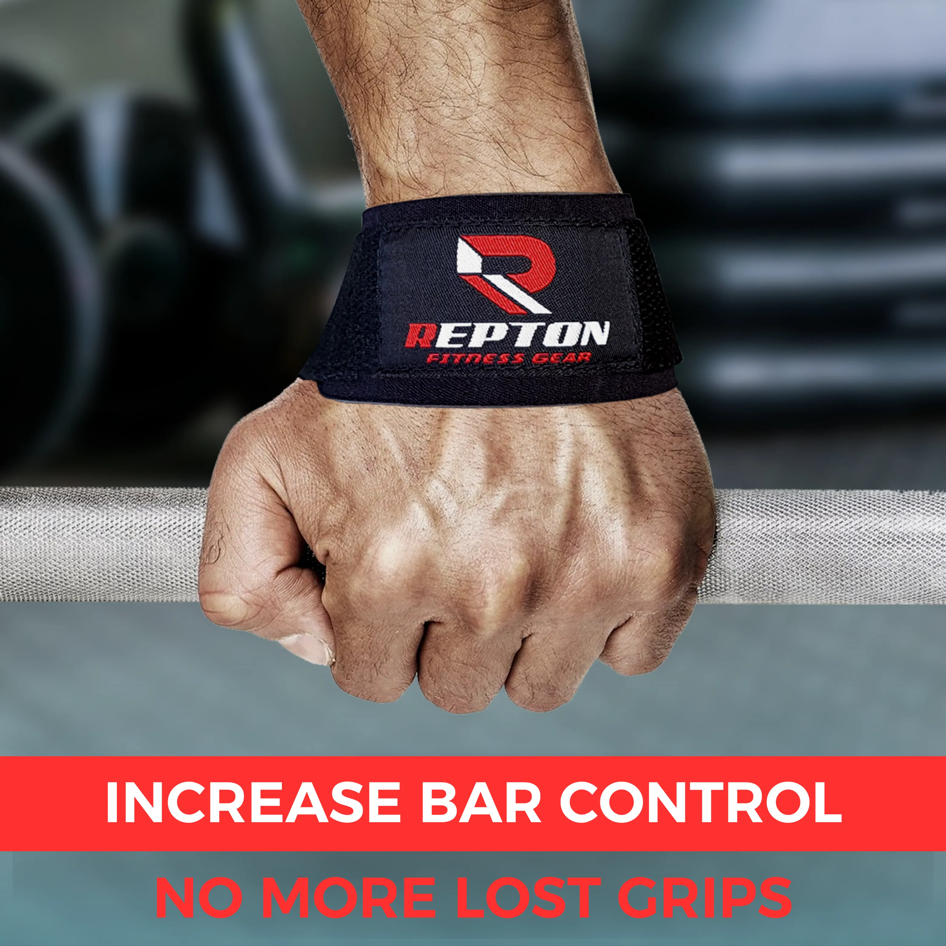 Weight Lifting Straps, Powerlifting Deadlifting, Anti Slip 60CM Hand Bar Grip, 5MM Neoprene Wrist Support, for Heavy Duty Bodybuilding
