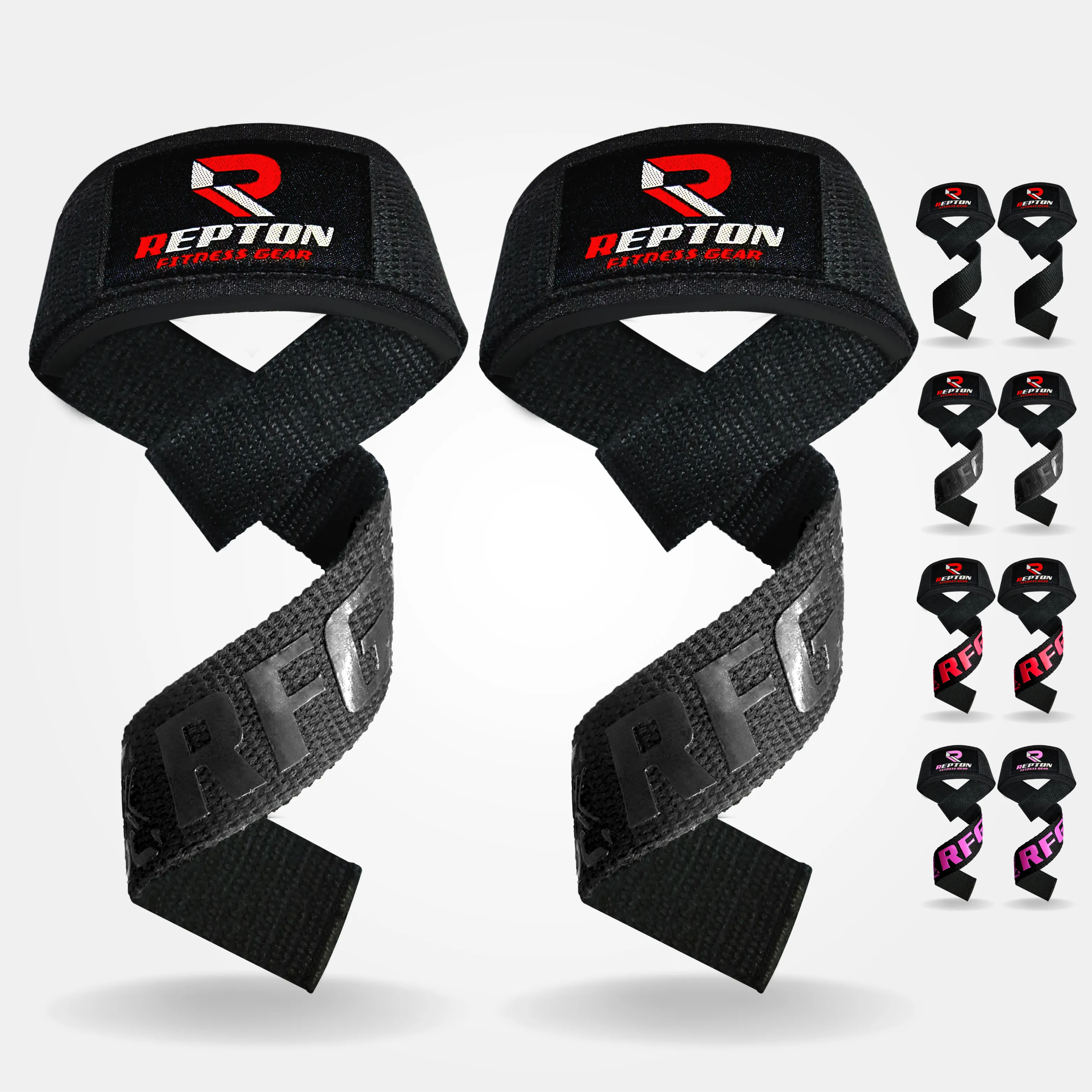 Weight Lifting Straps, Powerlifting Deadlifting, Anti Slip 60CM Hand Bar Grip, 5MM Neoprene Wrist Support, for Heavy Duty Bodybuilding