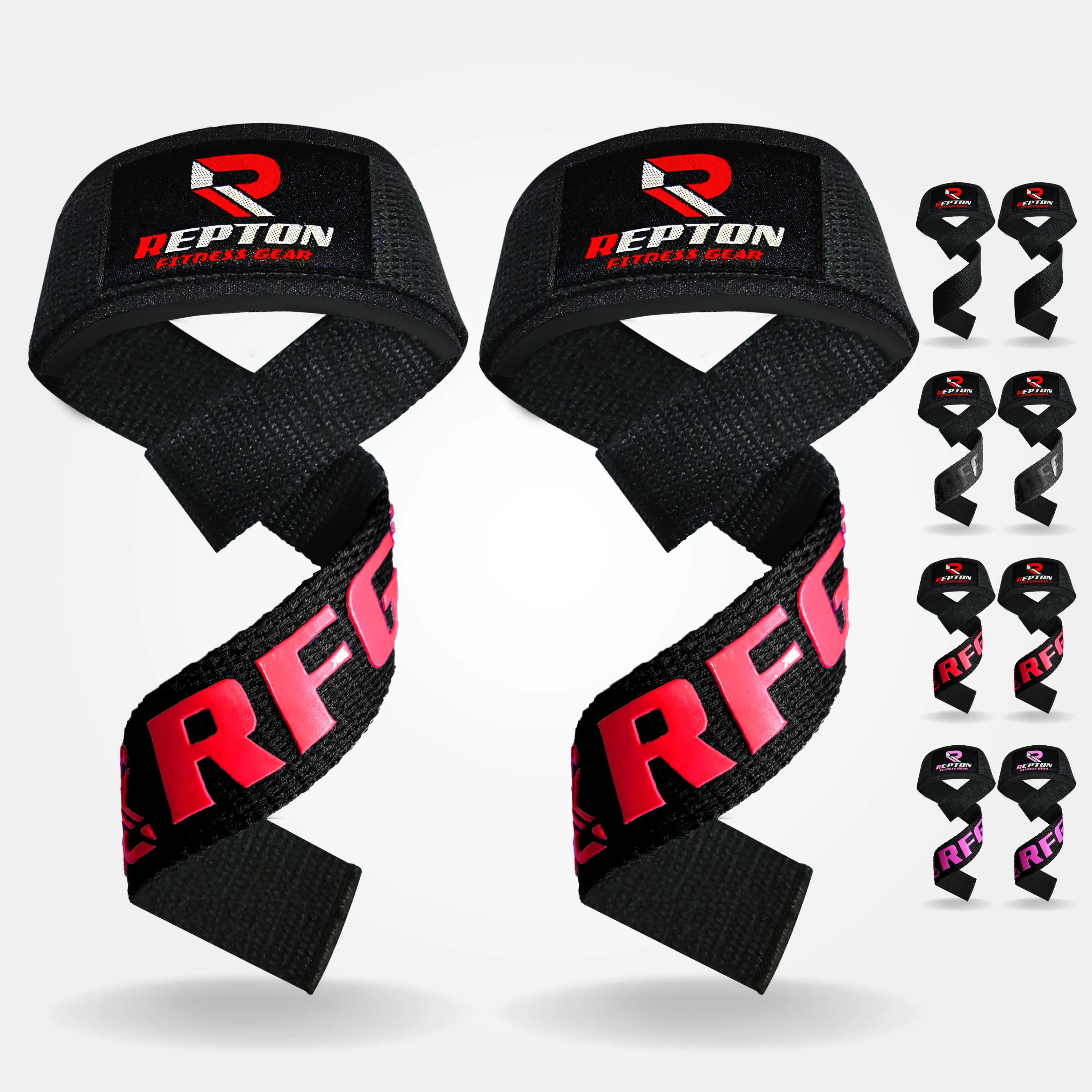 Weight Lifting Straps, Powerlifting Deadlifting, Anti Slip 60CM Hand Bar Grip, 5MM Neoprene Wrist Support, for Heavy Duty Bodybuilding