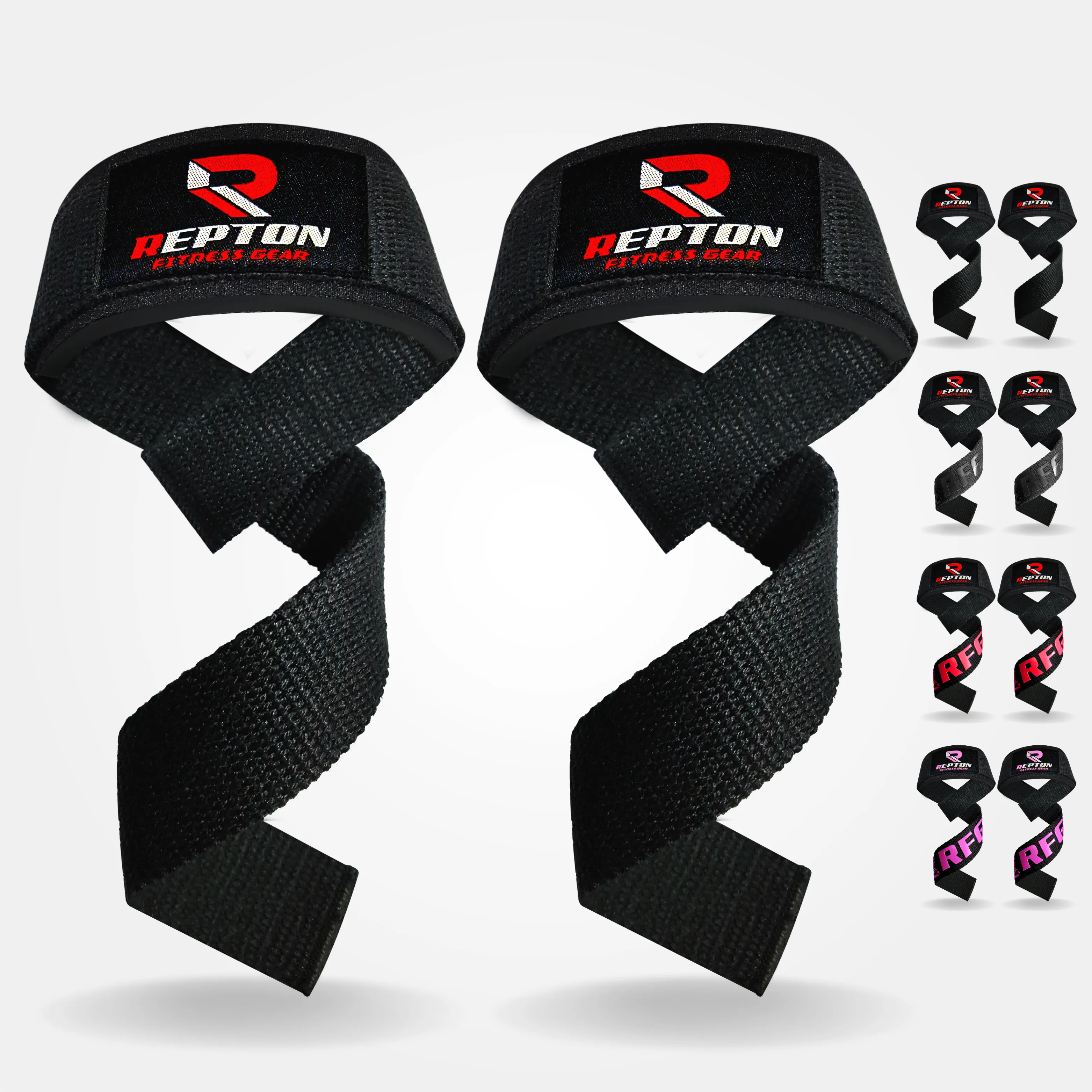 Weight Lifting Straps, Powerlifting Deadlifting, Anti Slip 60CM Hand Bar Grip, 5MM Neoprene Wrist Support, for Heavy Duty Bodybuilding