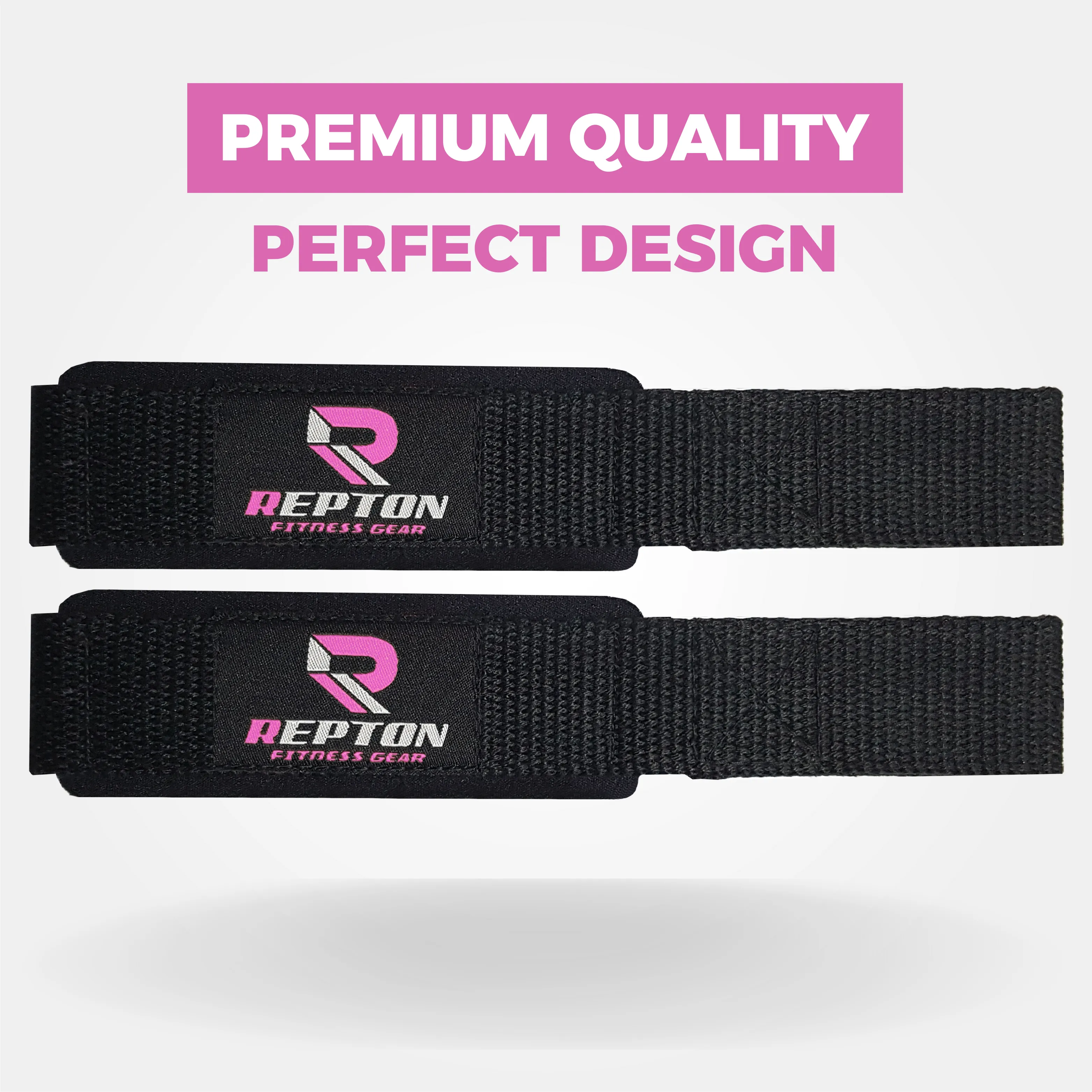 Weight Lifting Straps, Powerlifting Deadlifting, Anti Slip 60CM Hand Bar Grip, 5MM Neoprene Wrist Support, for Heavy Duty Bodybuilding