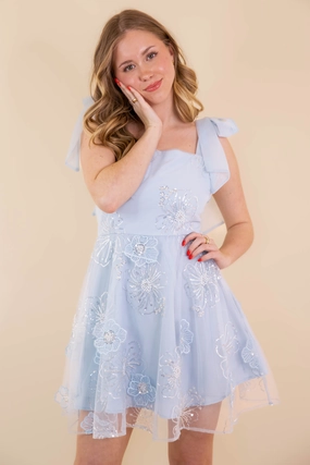 What You Heard Sequin Dress Calm Movement