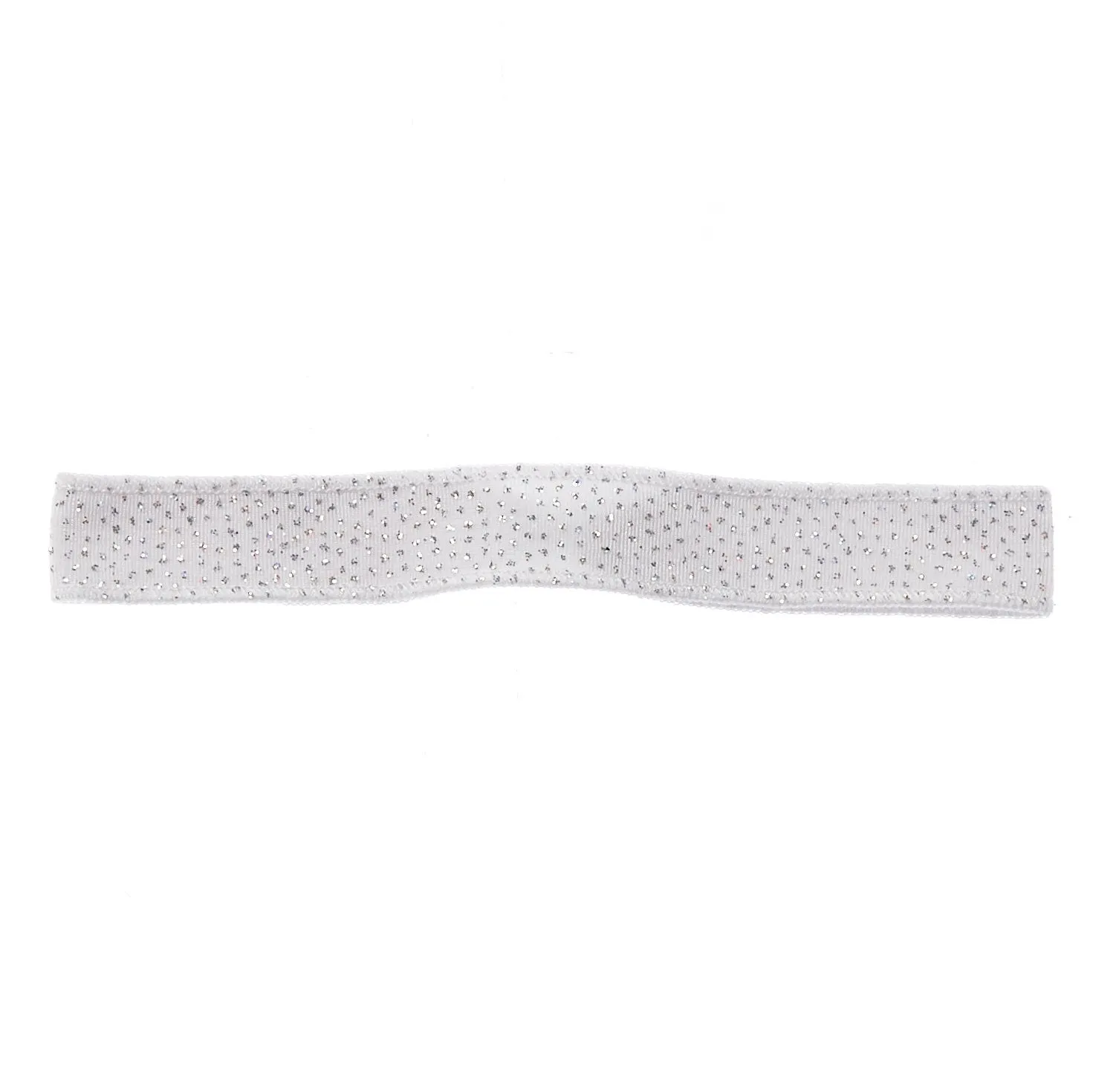White Sparkle Non-Slip Headband
