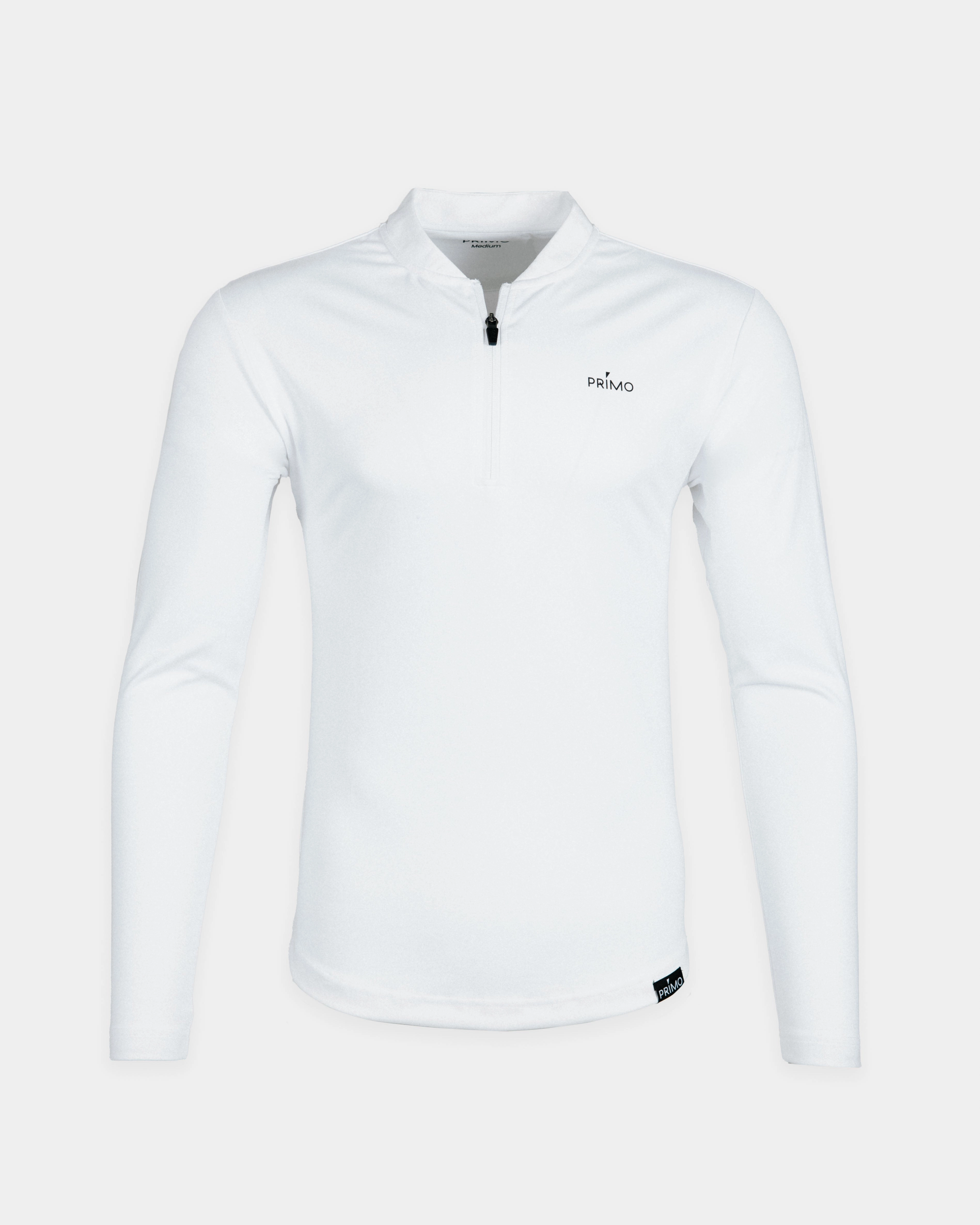 White Blade Quarter Zip Relaxed Sweatshirt
