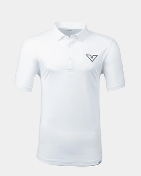 WrinkleResistantFinish White HyFlyers Classic Polo