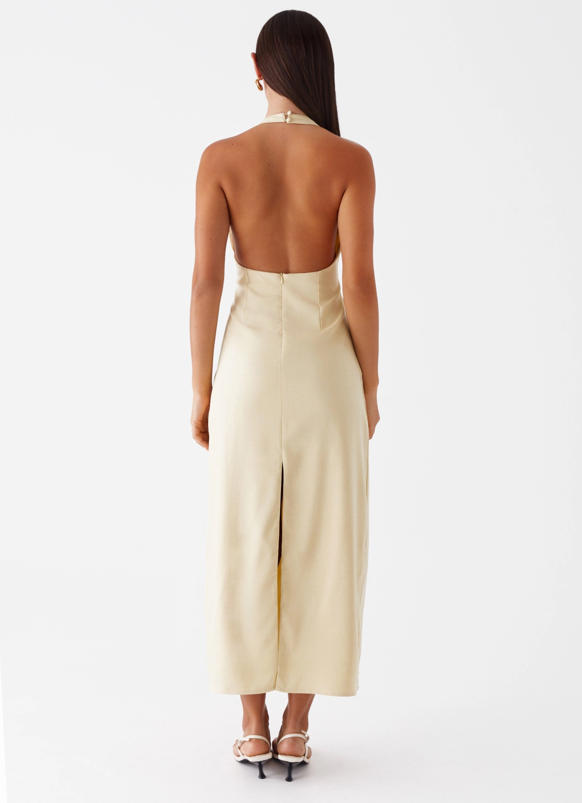 Anita Maxi Dress - Yellow Elegant Everyday