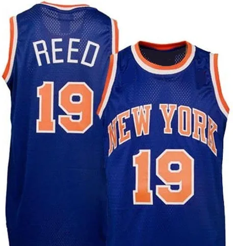Willis Reed New York Knicks Throwback Basketball Jersey