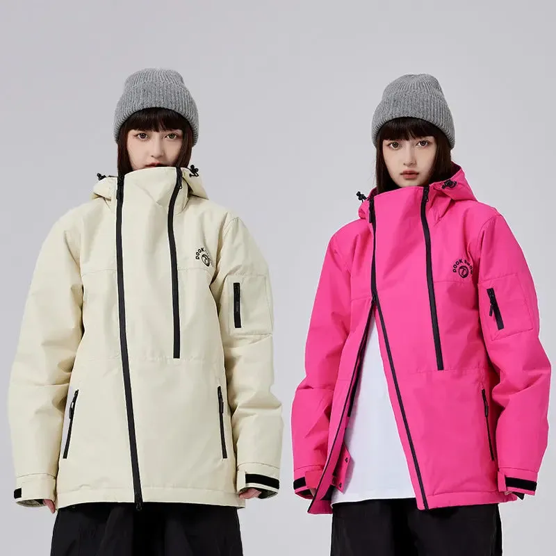 Winter Simple Snow & Ski Jackets Couple Style