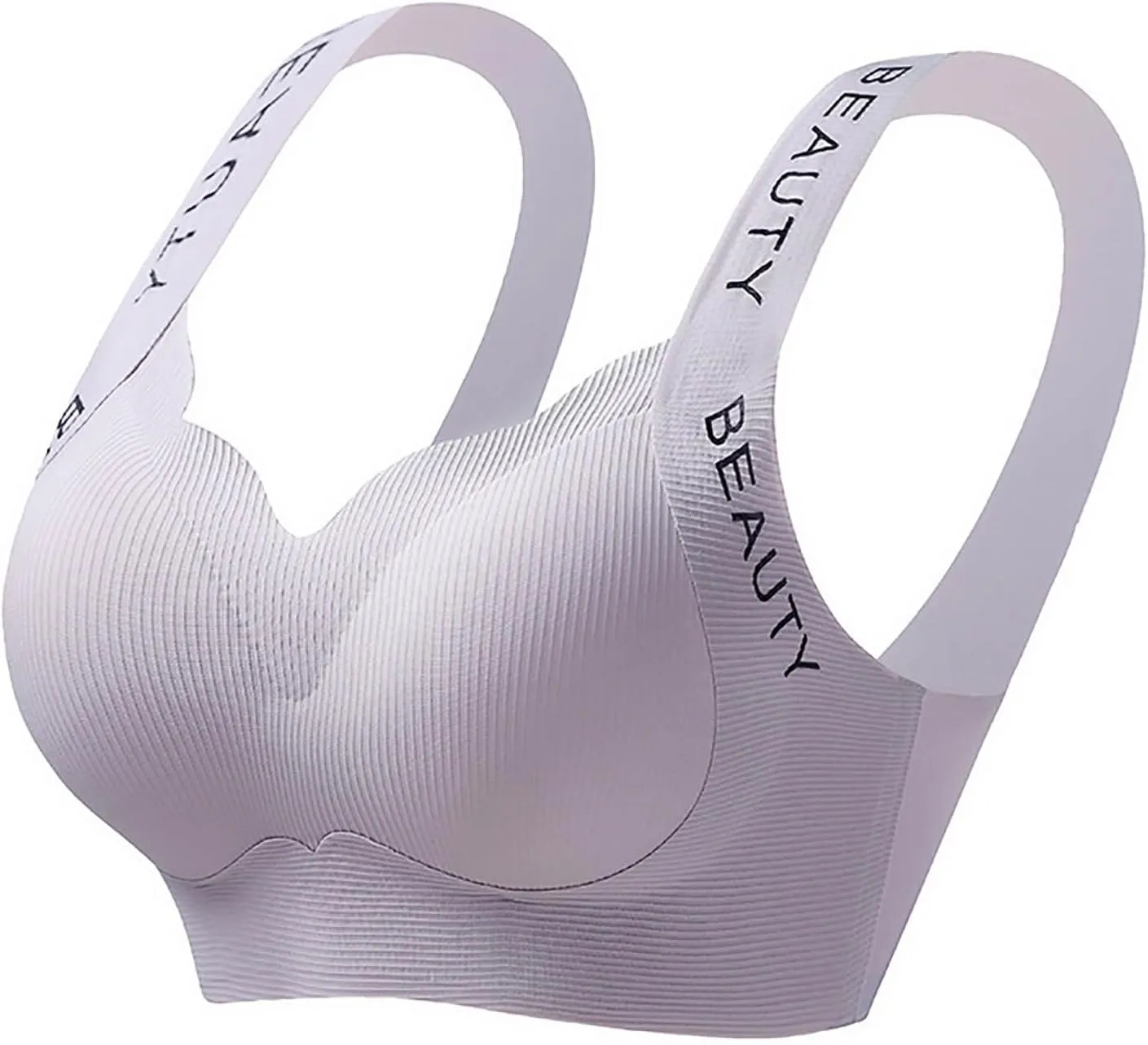 Wireless Bras for Women Full Coverage Seamless Bras Comfort Push Up Sports Everyday Bras Breathable T-Shirt Bra