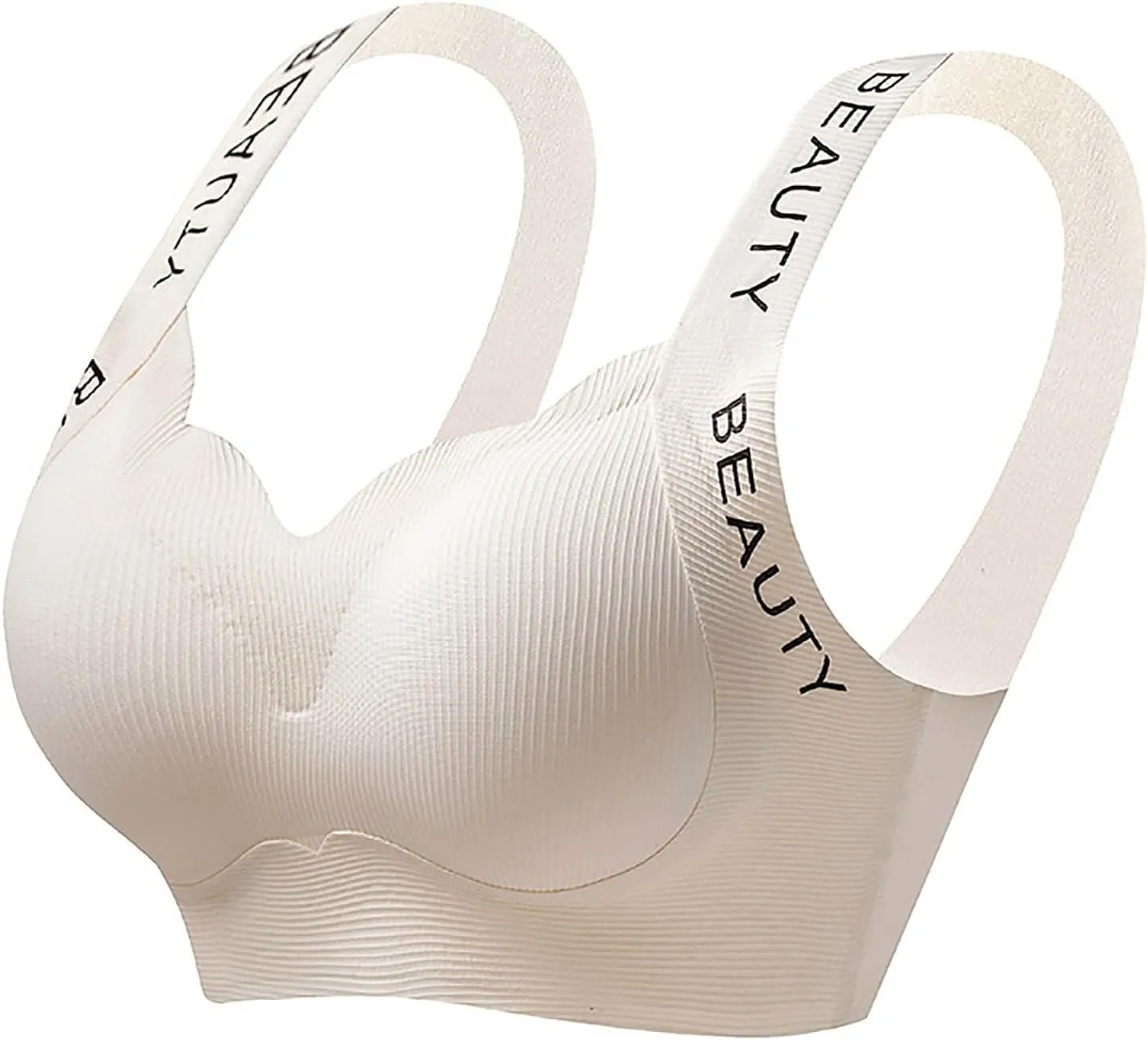 Wireless Bras for Women Full Coverage Seamless Bras Comfort Push Up Sports Everyday Bras Breathable T-Shirt Bra