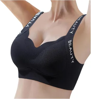 Wireless Bras for Women Full Coverage Seamless Bras Comfort Push Up Sports Everyday Bras Breathable T-Shirt Bra