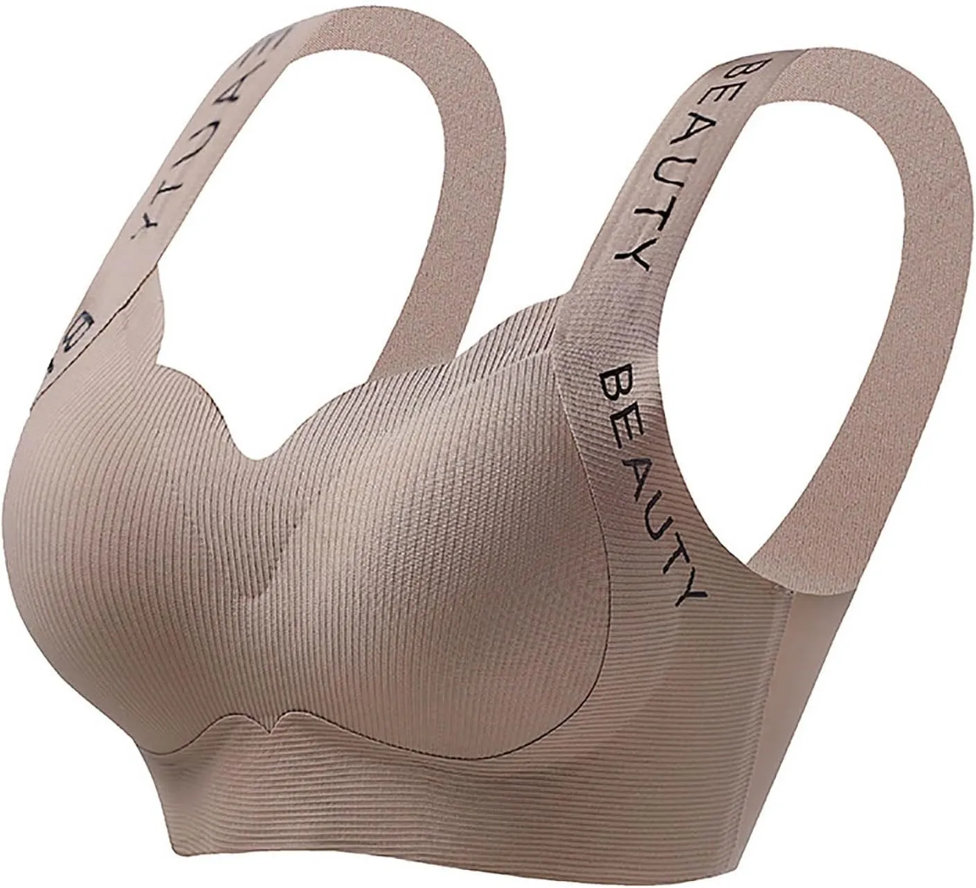 Wireless Bras for Women Full Coverage Seamless Bras Comfort Push Up Sports Everyday Bras Breathable T-Shirt Bra