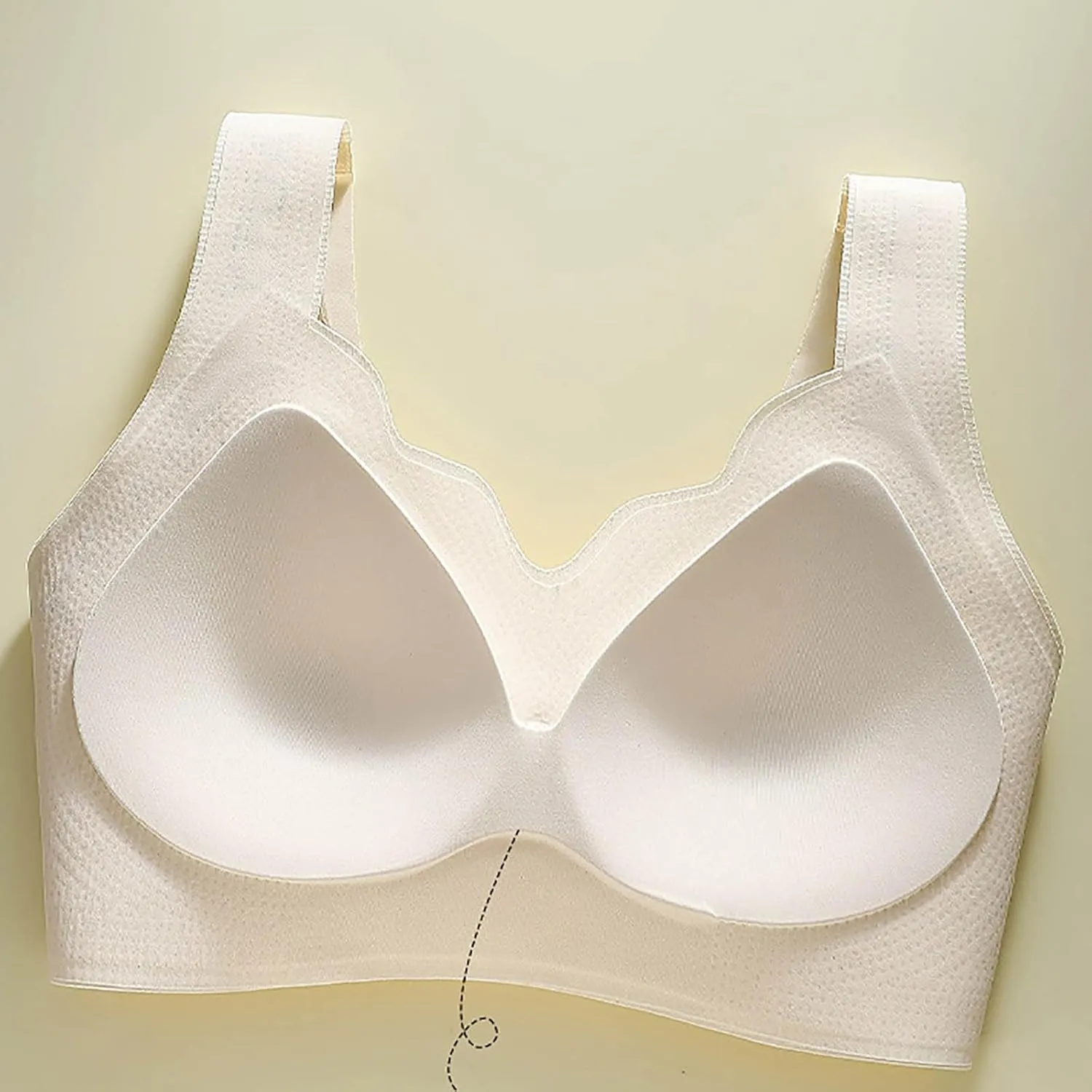 Wireless Bras for Women Full Coverage Seamless Bras Comfort Push Up Sports Everyday Bras Breathable T-Shirt Bra