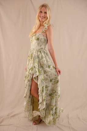 Wishful Feelings Maxi Dress Mood Focused HypoallergenicFiber