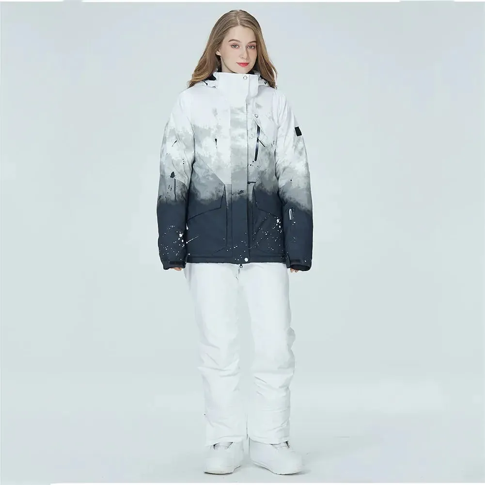 Women Insulated Snow Snowboard Jacket & Bib Pants
