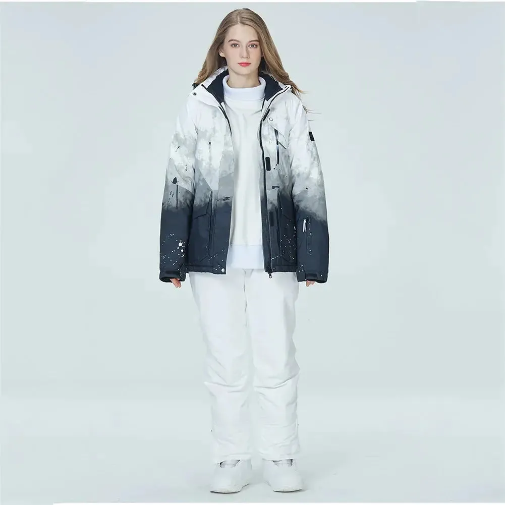 Women Insulated Snow Snowboard Jacket & Bib Pants