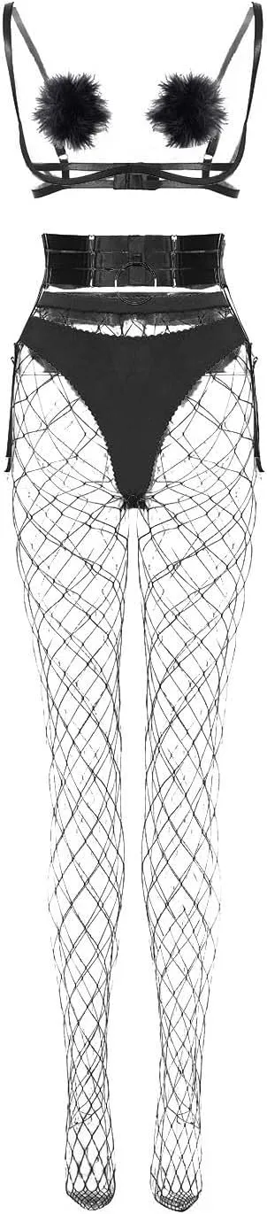Women Lingerie Set Craft Mesh Comfortable Gathering Sexy Underwear