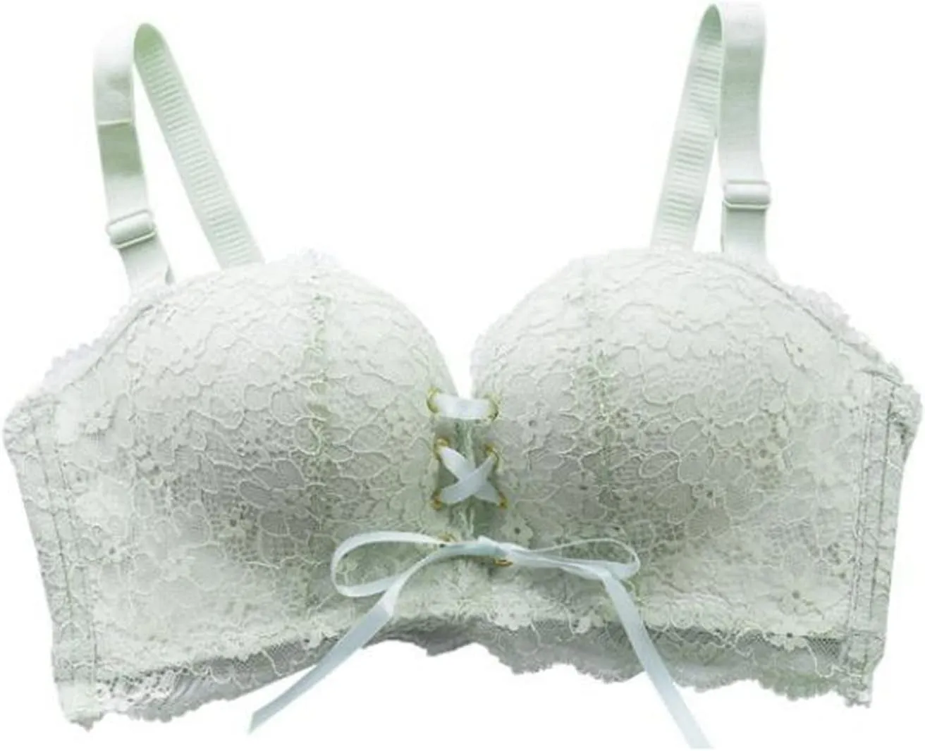 Women Solid Lace Strapless Stealth Bra Wire Bra Bandage Brassiere Underwear Lace Satin Lingerie Set with Robe