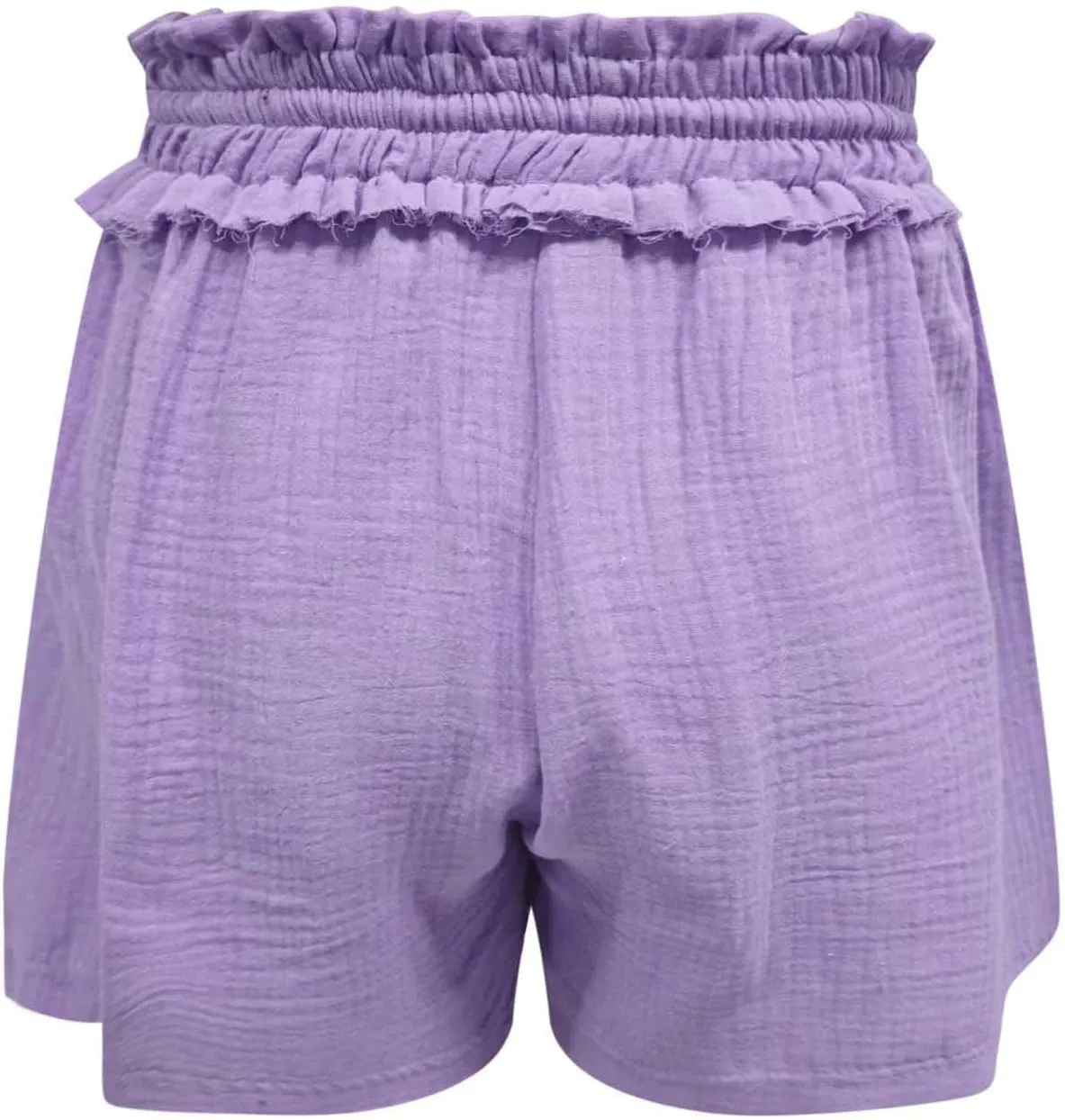 Women Stretch Summer Shorts Fashion Textured Drawstring SweatShorts Casual Loose Fit Lounge Beach Short Pants
