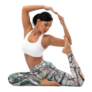Women Yoga Leggings- Gray
