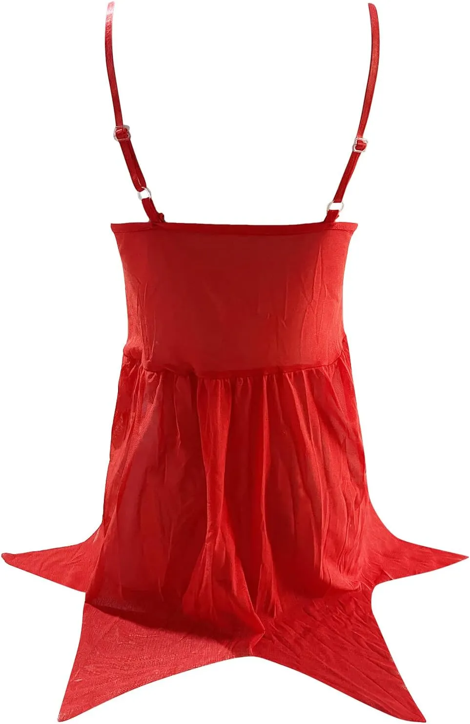 Womens Babydoll Nightie Lingerie Slutty Christmas Womens Sexy Lingerie Set for Sex One Piece Strapless Lace Sleepwear