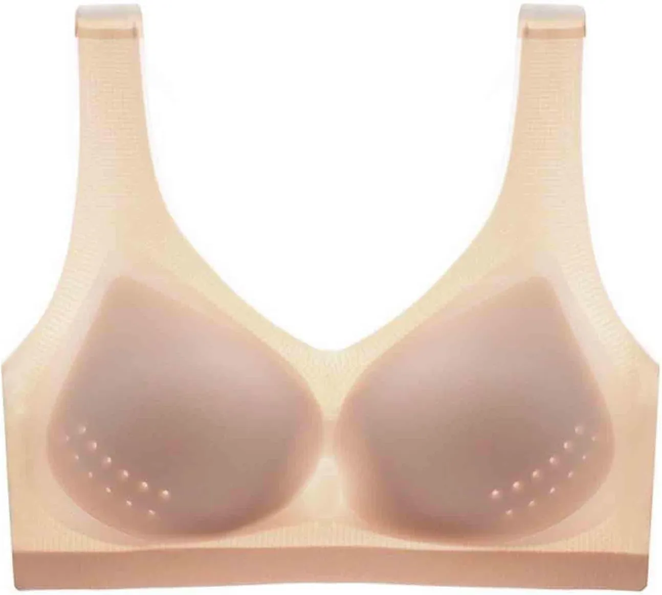 Women's Breathable Cool Liftup Air Bra Wireless Cooling Comfort Breathable Bra No Underwire Seamless Wireless Bra