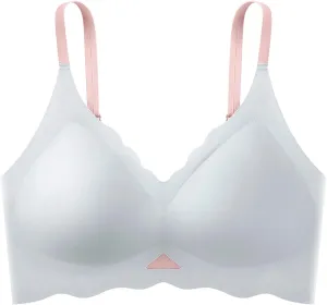 Women's Breathable Cool Liftup Air Bra Wireless Cooling Comfort Breathable Bra No Underwire Seamless Wireless Bra