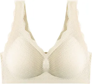 Women's Breathable Cool Liftup Air Bra Wireless Cooling Comfort Breathable Bra No Underwire Seamless Wireless Bra