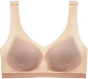 Women's Breathable Cool Liftup Air Bra Wireless Cooling Comfort Breathable Bra No Underwire Seamless Wireless Bra