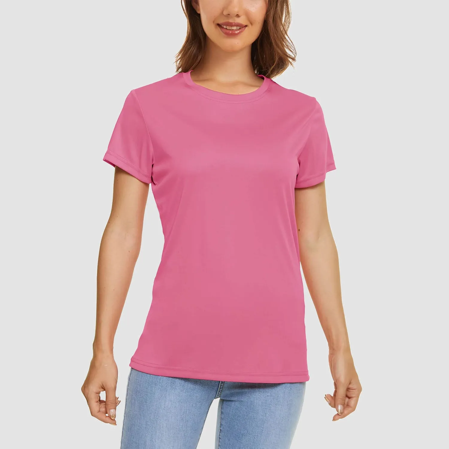 Women's  Casual T-Shirt Breathable UV Protection Outdoor Sports Quick Dry