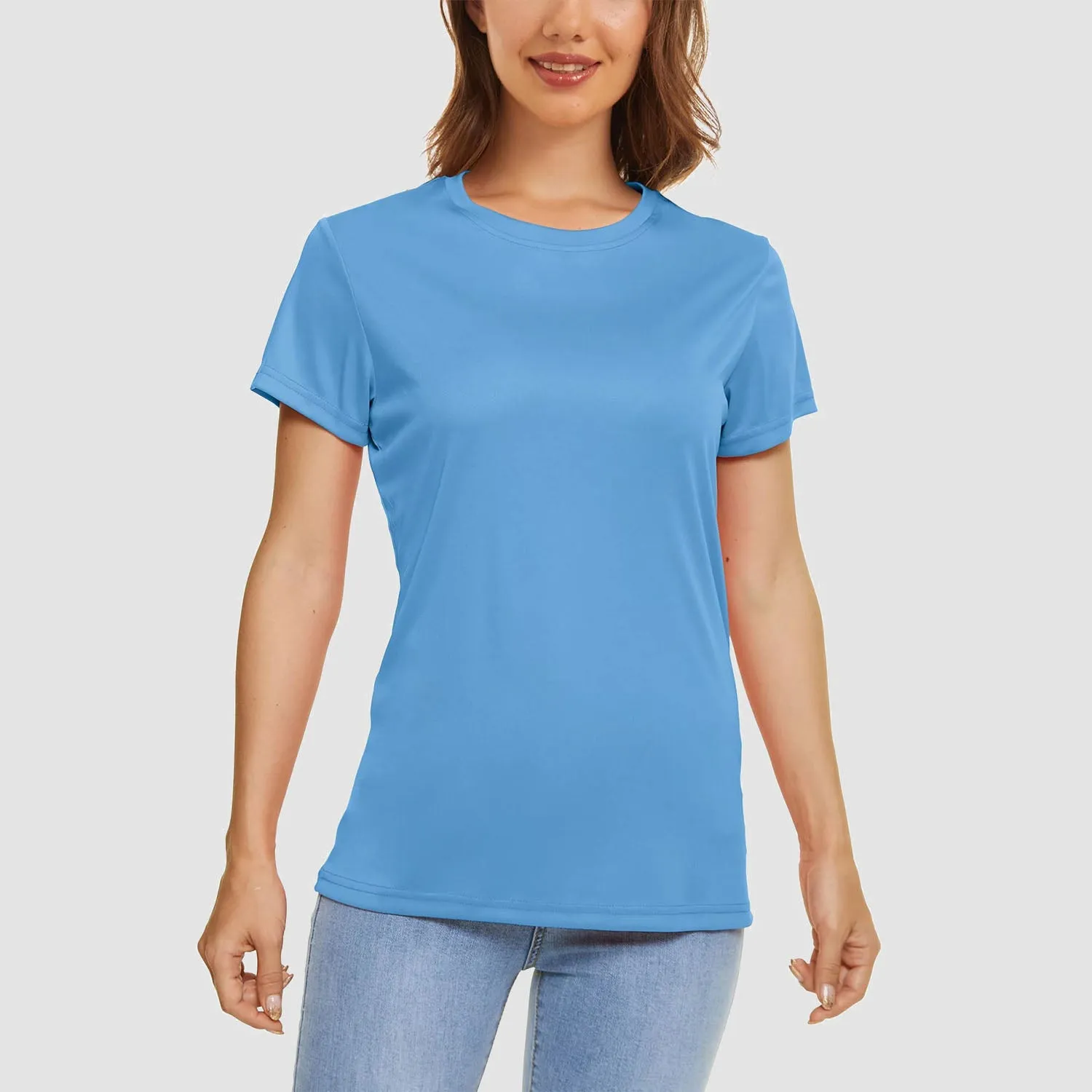 Women's  Casual T-Shirt Breathable UV Protection Outdoor Sports Quick Dry