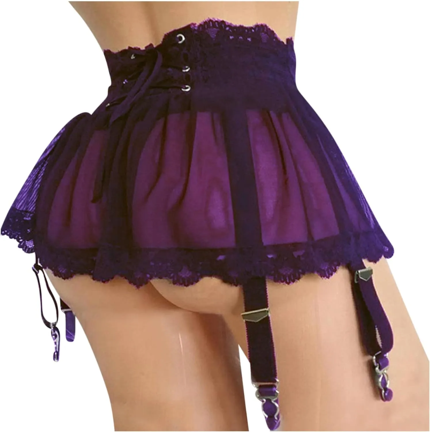 Women's Chemise Womens Exotic Lingerie Sets Bandage Garter Stocking Suspenders Underwear Babydoll Nightie Y2K Sexy