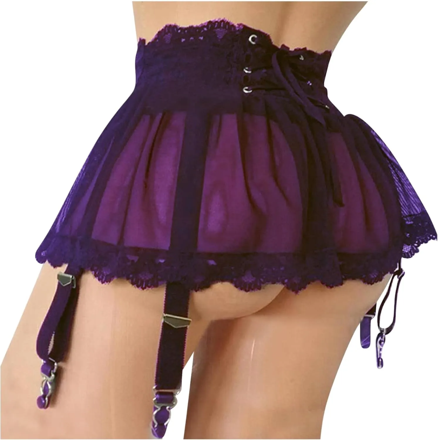 Women's Chemise Womens Exotic Lingerie Sets Bandage Garter Stocking Suspenders Underwear Babydoll Nightie Y2K Sexy