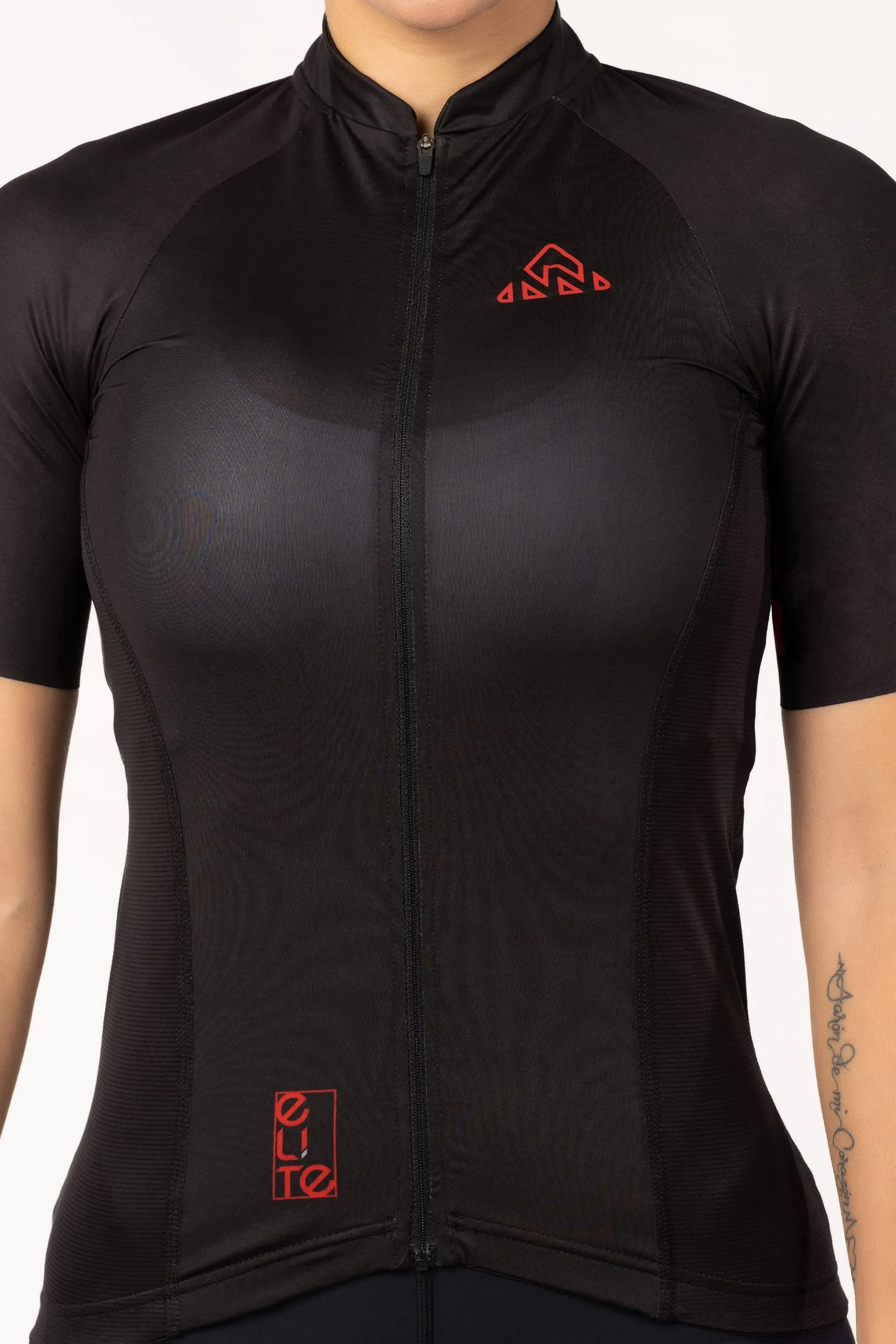 Women's DNA Black Elite Cycling Jersey