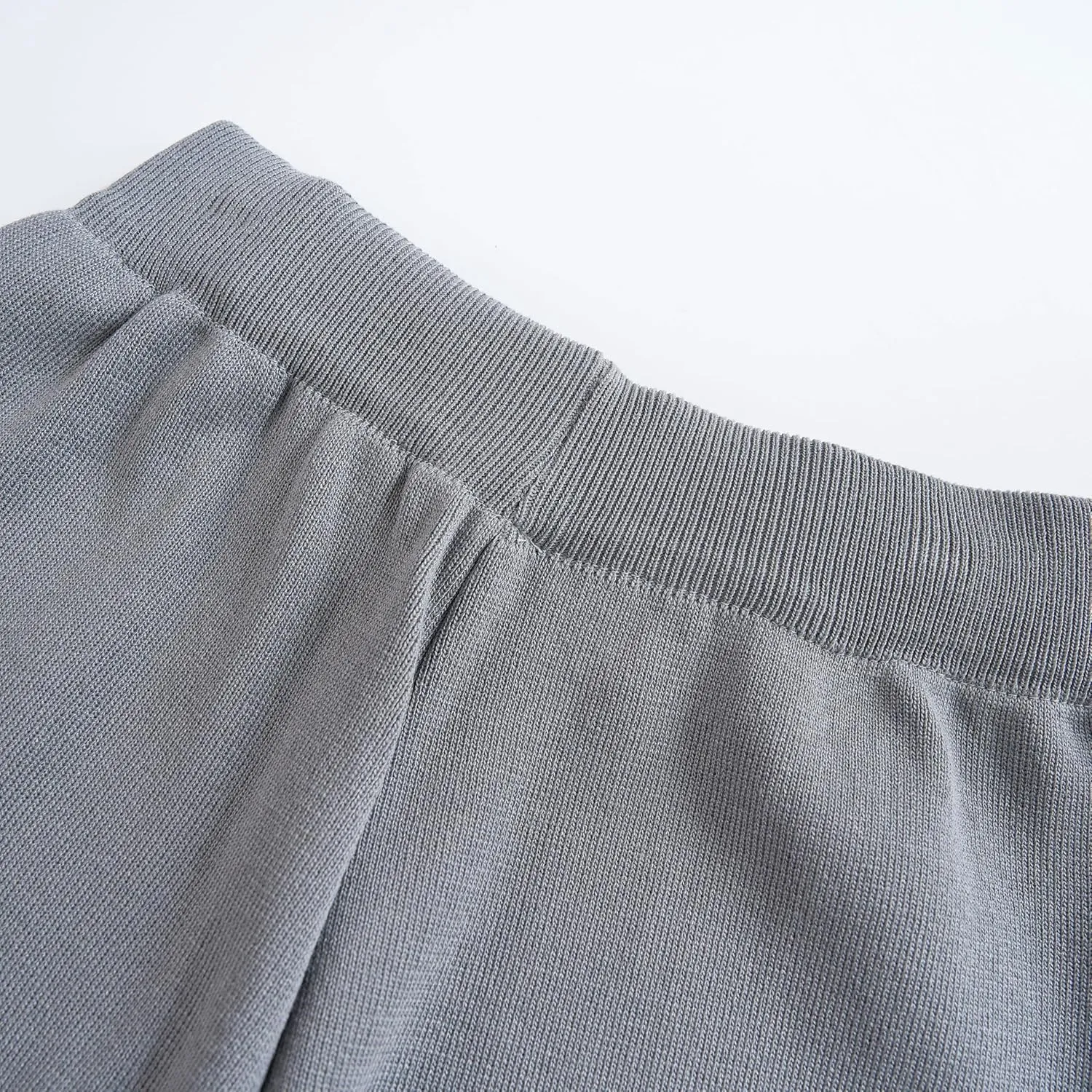 Women's Double-Breasted Knit Lounge Set Relaxed Fit Knit Fabric Stylish Loungewear Wide Leg Pants Picnic Holiday Outfit