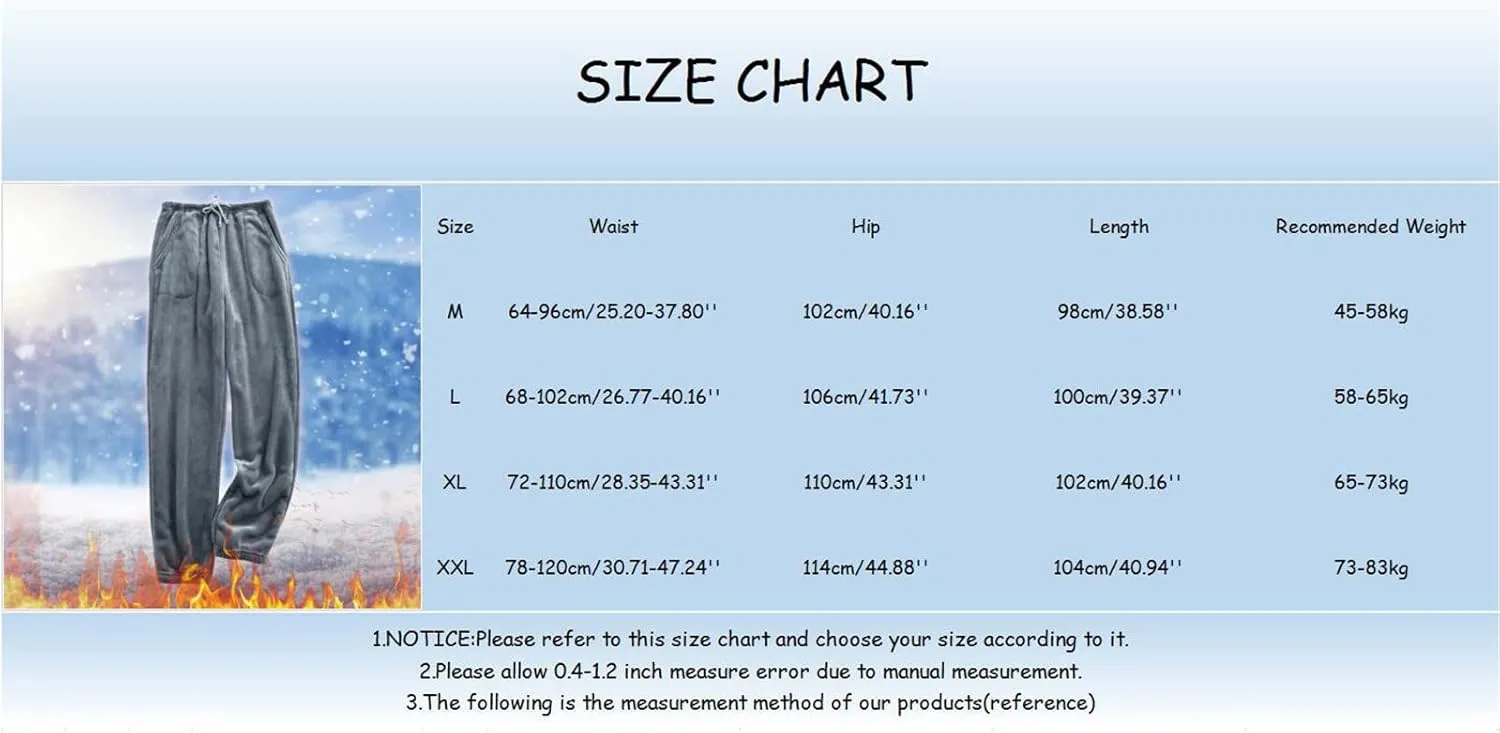 Women's Fleece Pants Yoga Velour Pants Jogger Comfy Pajama Lounge Sweatpants Flannel Fleece Lounge Pants