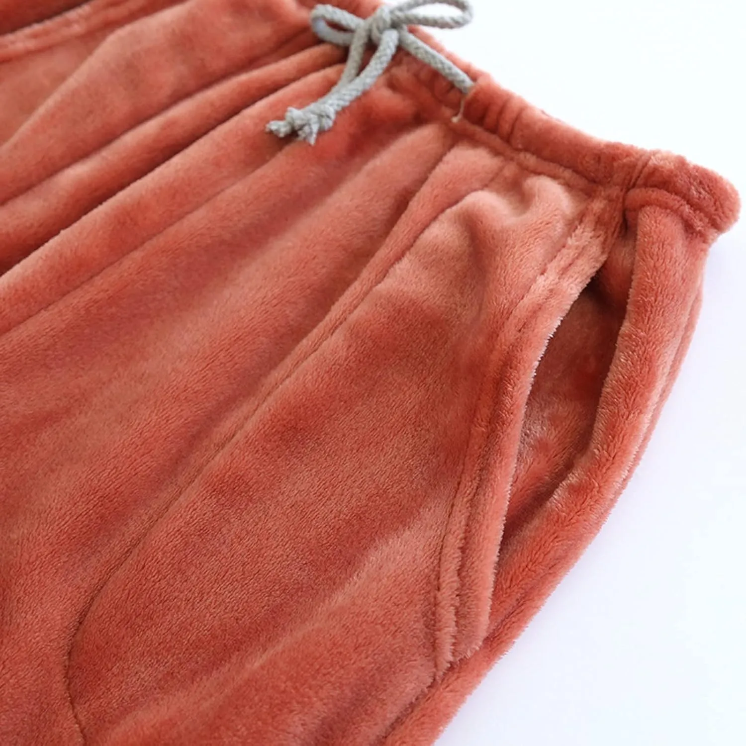 Women's Fleece Pants Yoga Velour Pants Jogger Comfy Pajama Lounge Sweatpants Flannel Fleece Lounge Pants