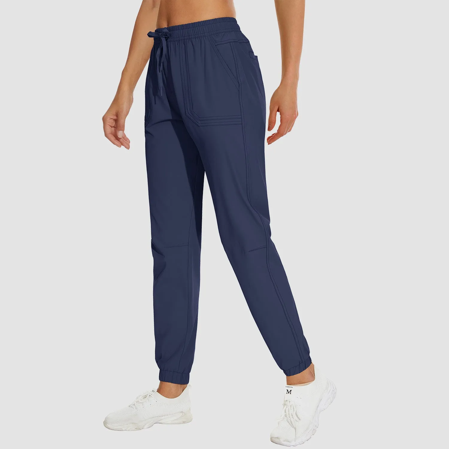 Women's Hiking Pants with 4 Pockets Quick Dry Lightweight Joggers Workout Gym Running Pants