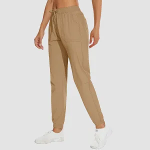 Women's Hiking Pants with 4 Pockets Quick Dry Lightweight Joggers Workout Gym Running Pants